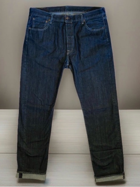 Men’s Levi’s 501 Original Fit Jeans | Clean Rigid - Dark Wash | 36x36 | Nwot